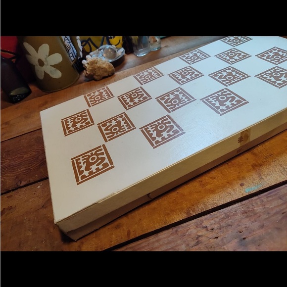 1963 Pre Columbian Indiana Chess Set-carved stone - Picture 4 of 9